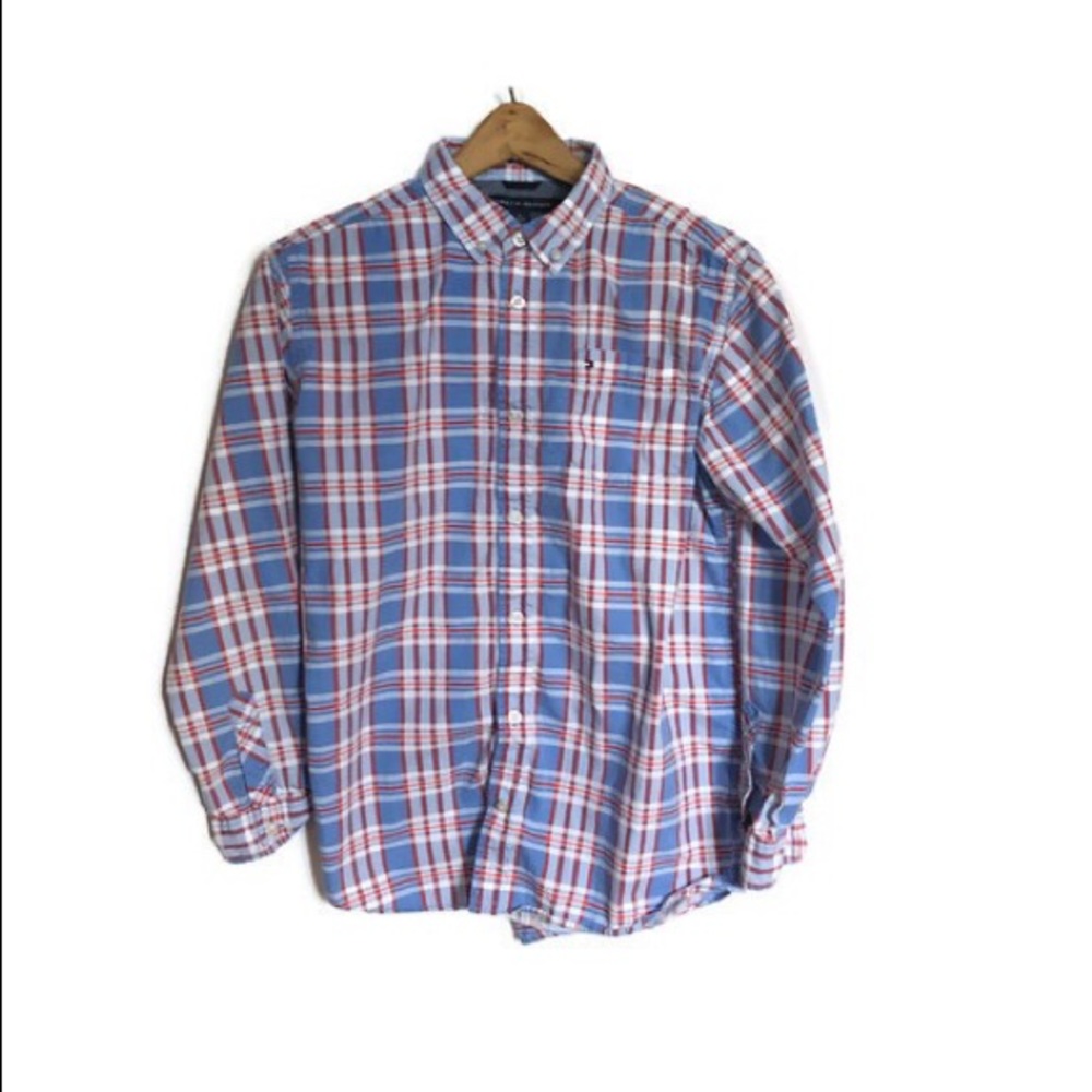 Boys Tommy Hilfiger Long Sleeve Button Down